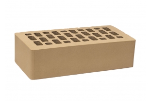 Кирпич облицовочный пустотелый одинарный Латте M-175 ГКЗ