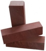 Кирпич облицовочный силикатный полнотелый колотый полуторный Красный М-150 м.п. МЗСК (560)