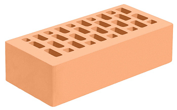 Кирпич облицовочный пустотелый одинарный Соломенный M-175 ГКЗ (480)