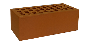 Кирпич облицовочный пустотелый полуторный Красный M-150-250 (352) НАРОДНЫЙ