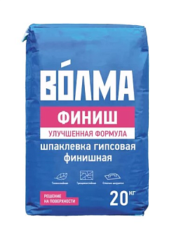 Шпаклевка финишная "ВОЛМА-Финиш", 20 кг / 63шт/под