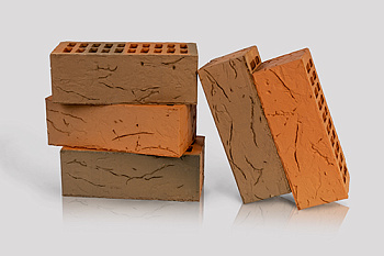 Кирпич керамический пустотелый полуторный Flash Аккорд Coral М-150-175 (352)