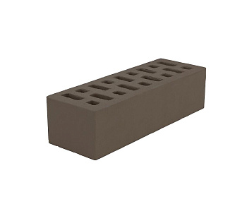 Кирпич облицовочный пустотелый евро Шоколад M-150 (480) АСПК