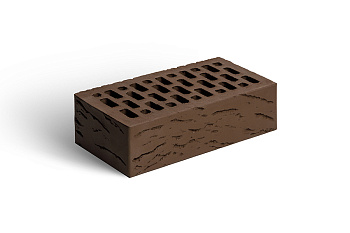 Кирпич клинкерный облицовочный пустотелый одинарный Шоколад Антик M-300 МАГМА