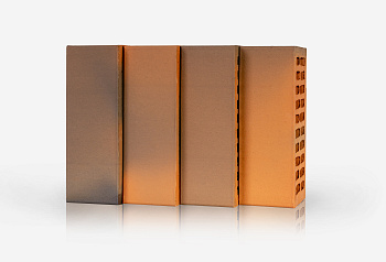 Кирпич керамический пустотелый полуторный Flash Аккорд  М-175 (352)