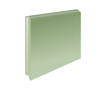 Плита гипсовая пазогребневая полнотелая ВОЛМА 100мм влагостойкая в зим. упак.