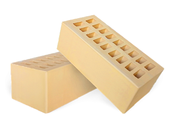 Кирпич керамический пустотелый полуторный Желтый  М-175 (352)