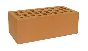 Кирпич облицовочный пустотелый полуторный Персик М-150-250 (389)