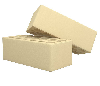 Кирпич облицовочный пустотелый полуторный Солома M-150 Ключищи (320)