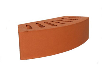 Кирпич облицовочный пустотелый одинарный Фасонный Колонна Красный Д-510 M-125-150 (320) АСПК