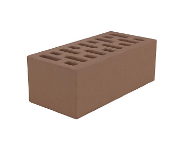 Кирпич облицовочный пустотелый полуторный Гляссе M-125-150 (308) АСПК