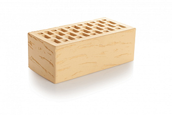 Кирпич облицовочный пустотелый полуторный Ваниль Антик М-150-175 МАГМА