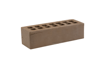 Кирпич облицовочный пустотелый евро Темно-Коричневый Дерево 0,7НФ М-200 (660) ЖКЗ