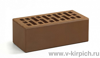 Кирпич облицовочный пустотелый полуторный Терракотовый (УС) M-150 ВКЗ